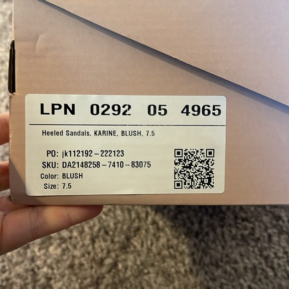 JustFab Karine Peep-Toe Bootie - Picture 7 of 7